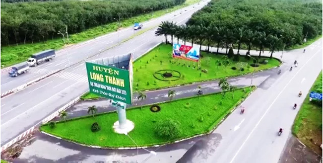 Huyện Long Thành là một trong những khu vực phát triển của Đồng Nai.