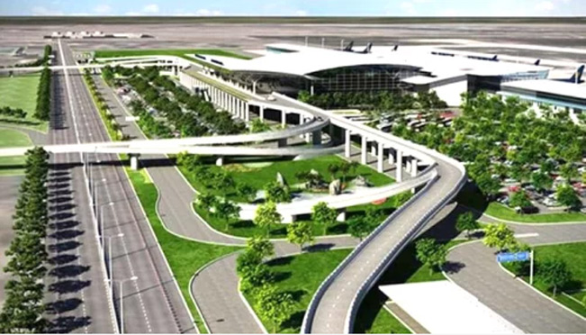Phối cảnh sân bay quốc tế Long Thành - yếu tố nâng tầm giá trị cho bất động sản Đồng Nai.