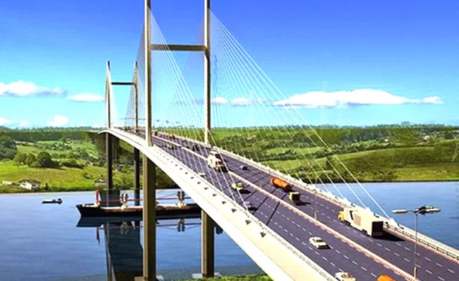 Cầu Cát Lái nối Nhơn Trạch với TP HCM sẽ giúp giao thông thêm thuận tiện.