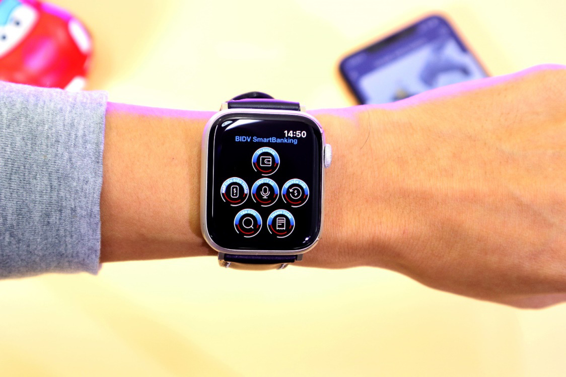 Trải nghiệm BIDV SmartBanking ngay trên đồng hồ Apple Watch - Ảnh 3.