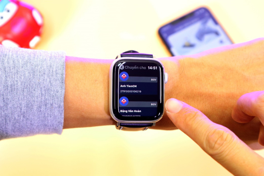 Trải nghiệm BIDV SmartBanking ngay trên đồng hồ Apple Watch - Ảnh 6.