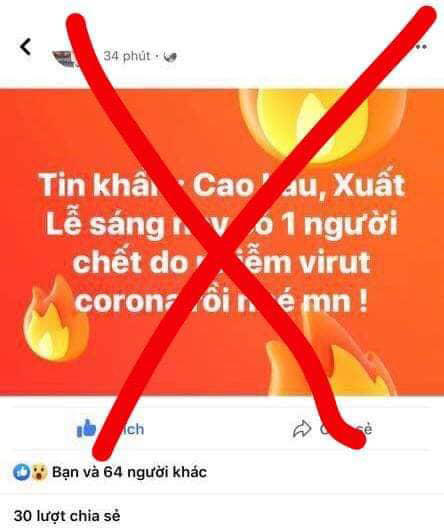 Lạng Sơn: Xử lý đối tượng tung tin có người tử vong vì dịch virus Corona - Ảnh 1.