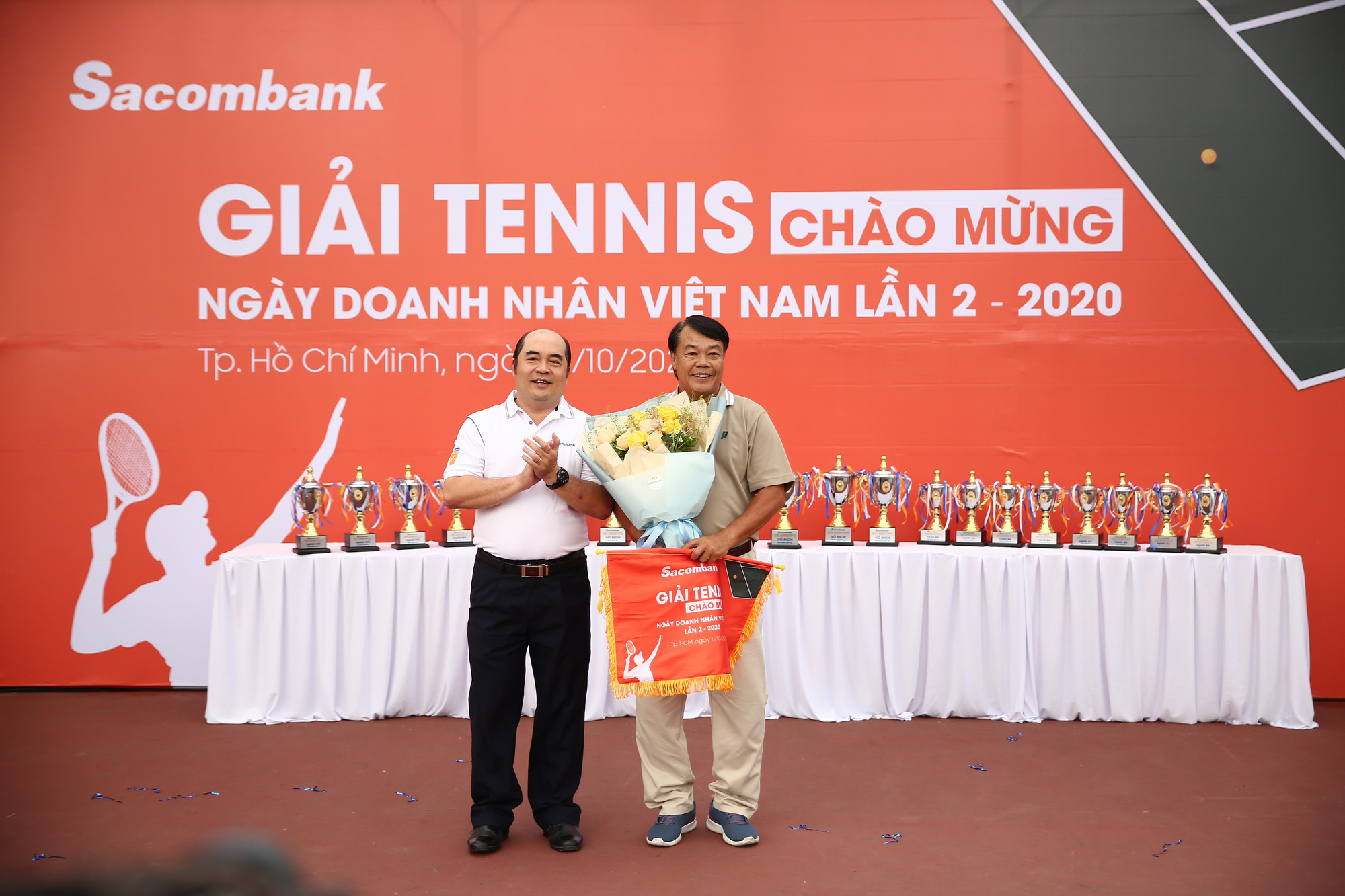  Sacombank tổ chức giải tennis chào mừng ngày Doanh nhân Việt Nam năm 2020 - Ảnh 2.