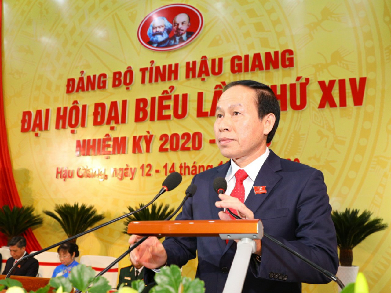 Hậu Giang chính thức khai mạc Đại hội Đảng bộ tỉnh nhiệm kỳ 2020 - 2025 - Ảnh 2.