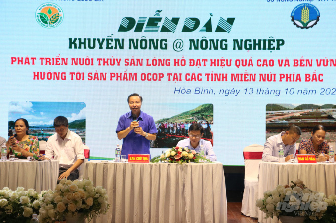 Khai thác tiềm năng mặt nước lòng hồ, nuôi thủy sản bền vững - Ảnh 1.