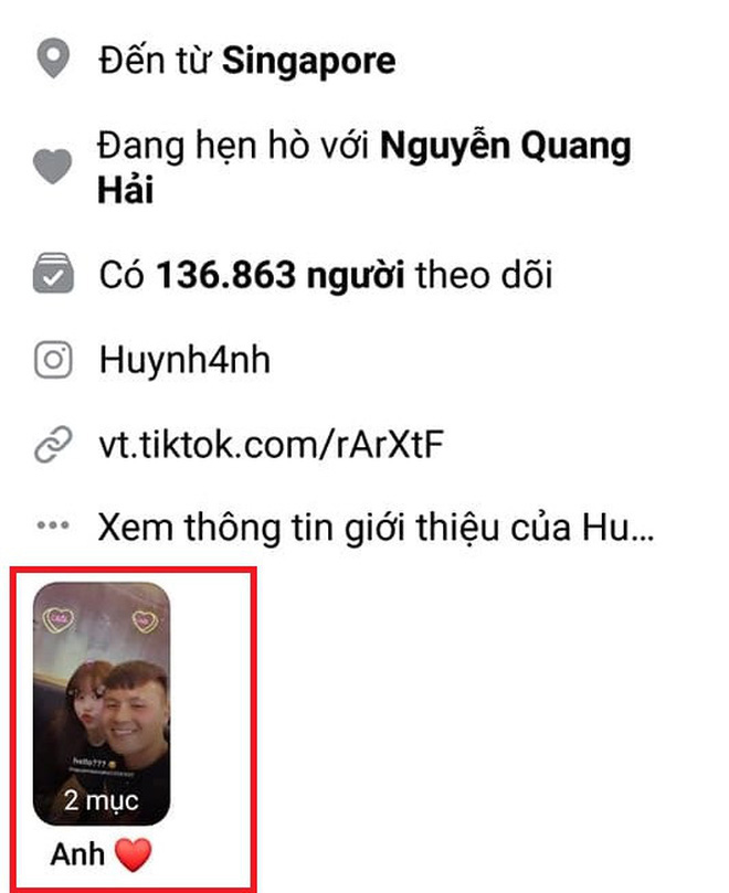 Huỳnh Anh có động thái bất ngờ về chuyện tình cảm với Quang Hải - Ảnh 3.