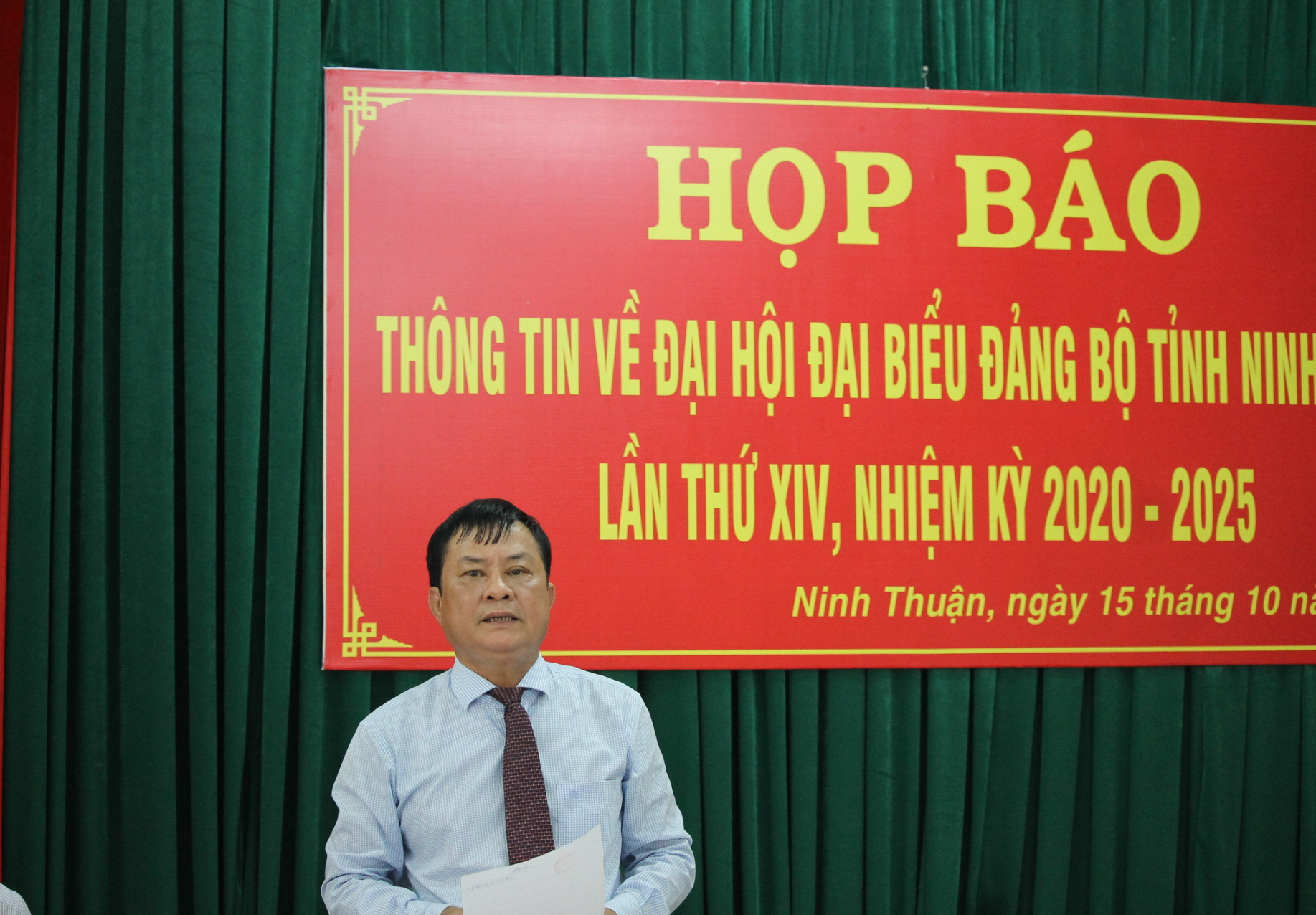 Ninh Thuận: Đại hội không nhận hoa của bất kỳ các cơ quan, đơn vị - Ảnh 1.