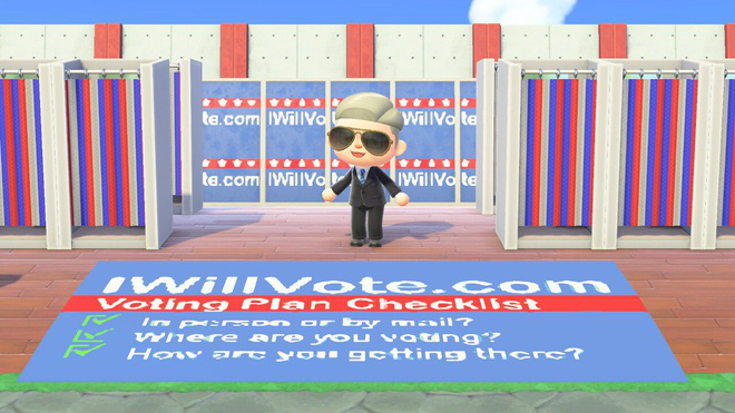 Ông Joe Biden tranh cử trong game Animal Crossing - Ảnh 1.