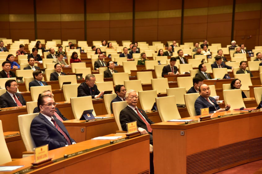 Kỳ họp thứ 10, Quốc hội khóa XIV chính thức khai mạc - Ảnh 2.