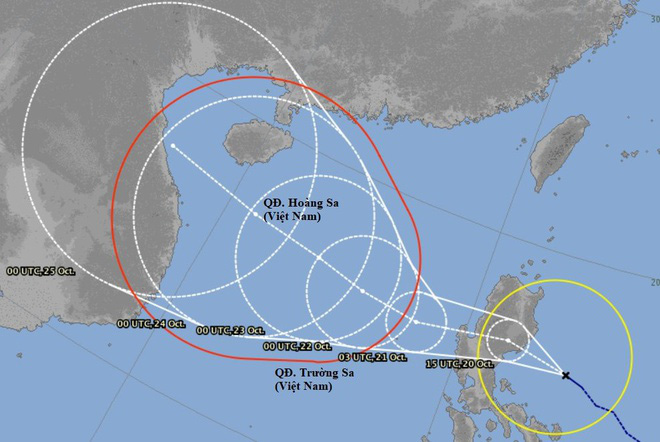 Siêu bão cấp 17 sắp vào miền Trung là tin giả - Ảnh 1.