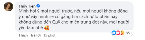 Thủy Tiên trấn an dân mạng sau loạt tranh cãi về việc trích quỹ ủng hộ miền Trung giúp người Việt Nam ở Nhật Bản - Ảnh 4.