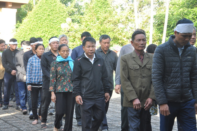 Lễ viếng, truy điệu ở quê nhà đại tá Lê Văn Quế, 1 trong 22 liệt sĩ đoàn 337  - Ảnh 7.