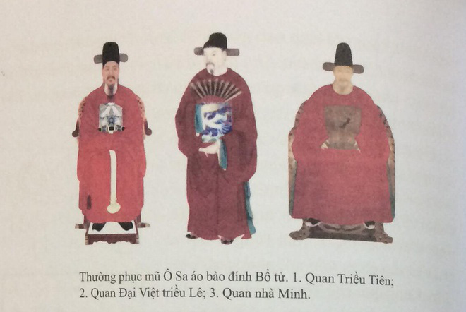 Trang phục vua quan Việt thời Lê có giống hanbok của Hàn Quốc? - Ảnh 3.