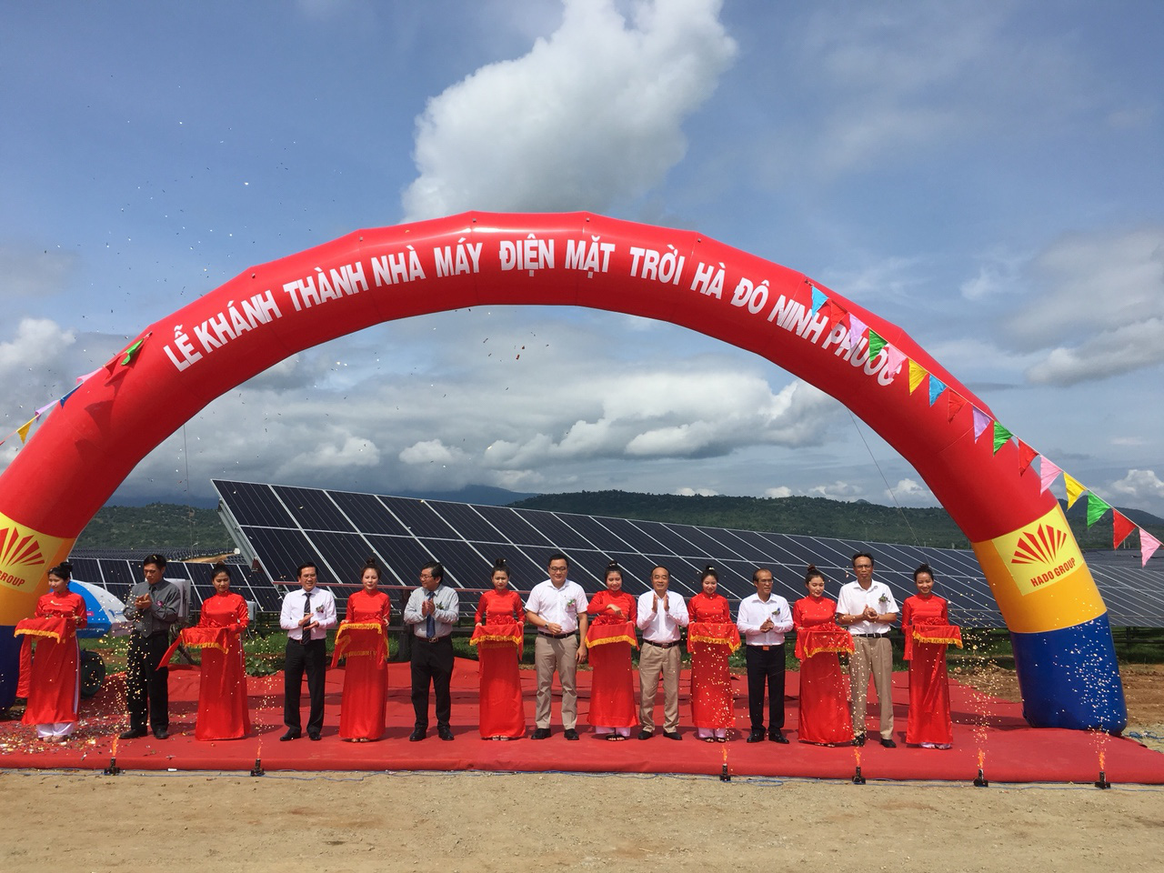 Khánh thành nhà máy điện mặt trời Hà Đô Ninh Phước với công suất 50 MWp  - Ảnh 2.