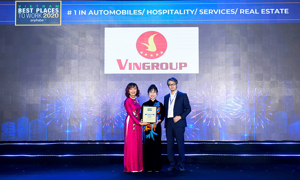 Vingroup là nơi làm việc tốt nhất Việt Nam trong lĩnh vực ô tô, bất động sản, nghỉ dưỡng, giáo dục - Ảnh 1.