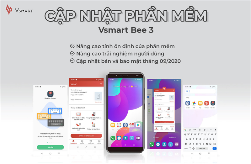 Loạt điện thoại Vsmart tung cập nhật phần mềm mới, bản vá bảo mật - Ảnh 1.