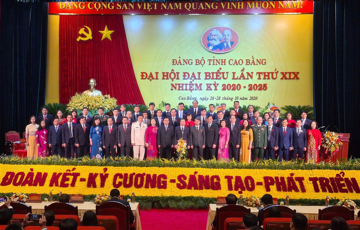 Ông Lại Xuân Môn tái đắc cử Bí thư Tỉnh ủy Cao Bằng - Ảnh 1.