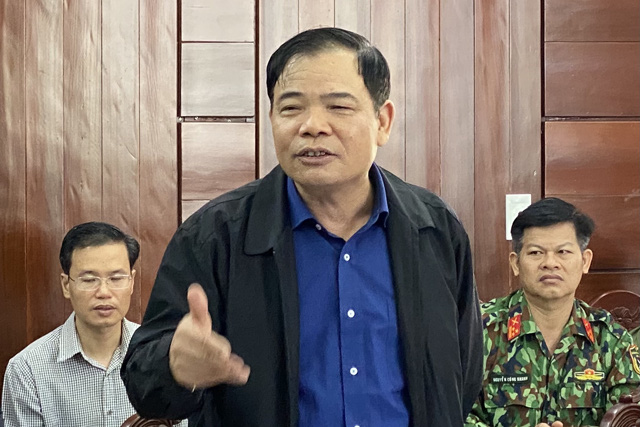 Bộ trưởng NN&PTNT Nguyễn Xuân Cường: Quảng Ngãi phải dồn lực ổn định nơi ở cho dân  - Ảnh 1.