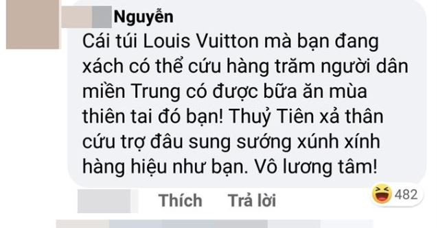 Siêu mẫu Hà Anh bị mắng vô lương tâm vì không giúp đỡ miền Trung, nổ ra cuộc “khẩu chiến” với anti-fan - Ảnh 2.