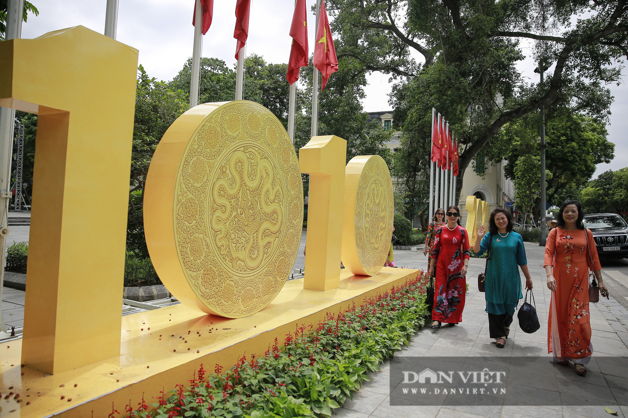 Đường phố muôn sắc màu chào mừng 1010 Thăng Long – Hà Nội - Ảnh 4.