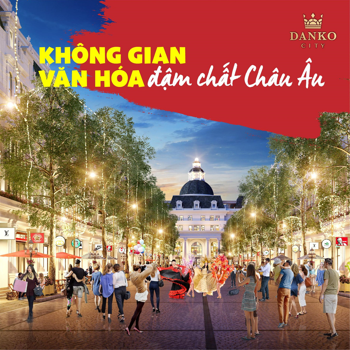 Danko Square - Không gian hội chợ châu Âu ngay tại Việt Nam - Ảnh 7.