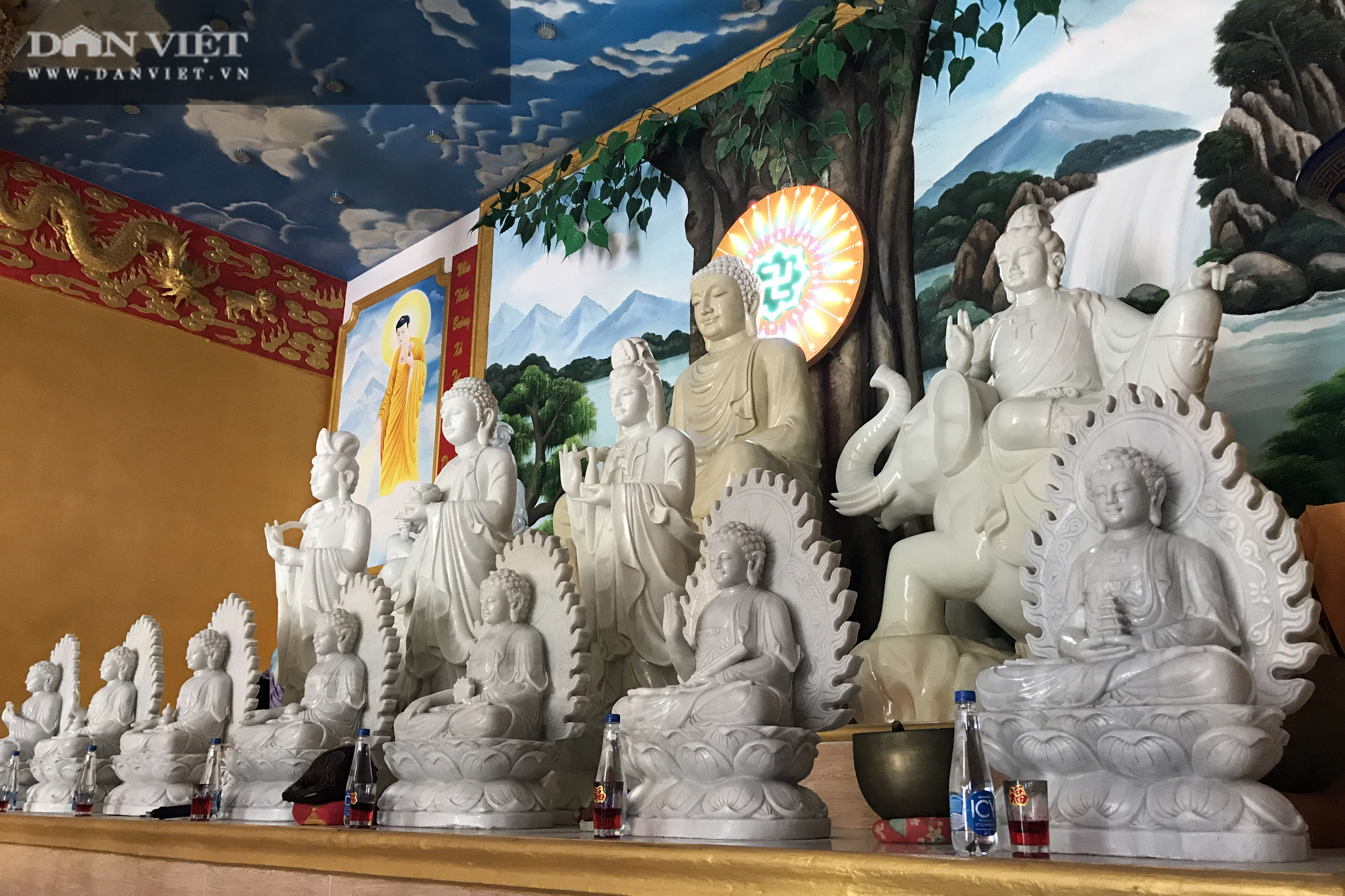 Ngôi chùa “độc” nhất miền Tây: Có nhiều tượng Phật bằng đá đổi màu theo thời gian - Ảnh 6.