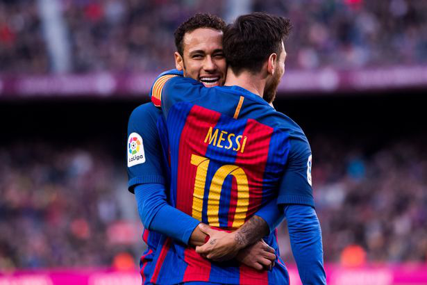 Messi có thể tái hợp với người bạn thân Neymar.