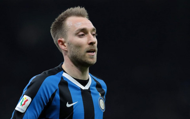 Eriksen không có đất diễn ở Inter Milan.