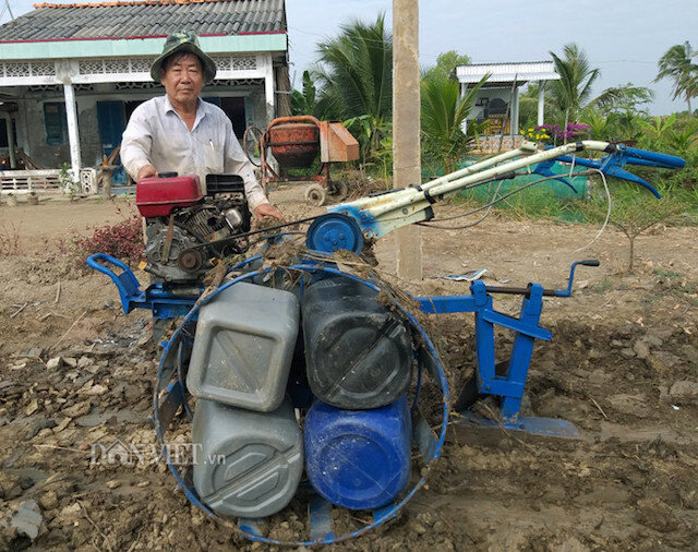 Cà Mau: Một ông nông dân sáng chế máy cày siêu nhẹ &quot;bơi&quot; như cá, hơn hẳn máy Nga, máy Trung Quốc - Ảnh 5.