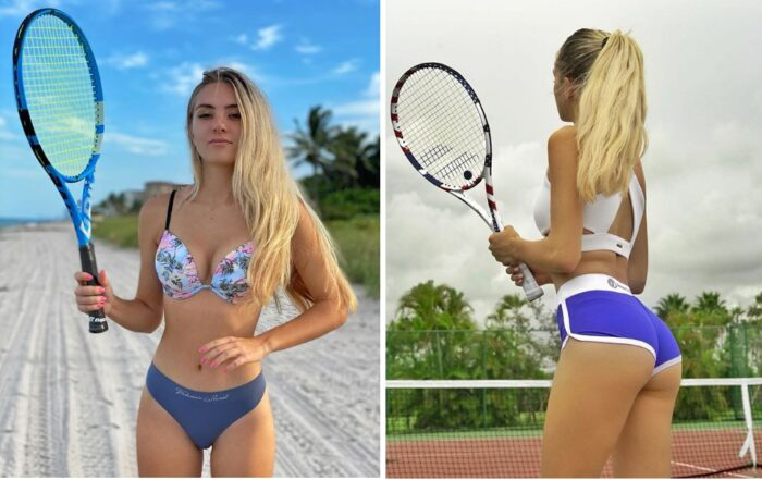 Tay vợt 19 tuổi người Ukraine thích mặc đồ 2 mảnh chơi quần vợt - Ảnh 3.
