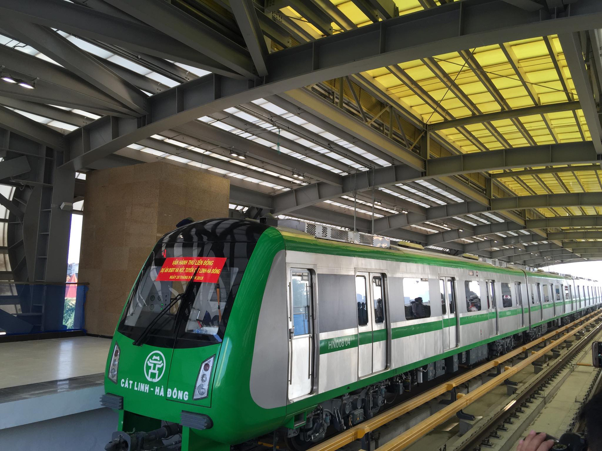Đường sắt Cát Linh - Hà Đông chuẩn bị bàn giao cho Hà Nội vận hành thương mại - Ảnh 1.