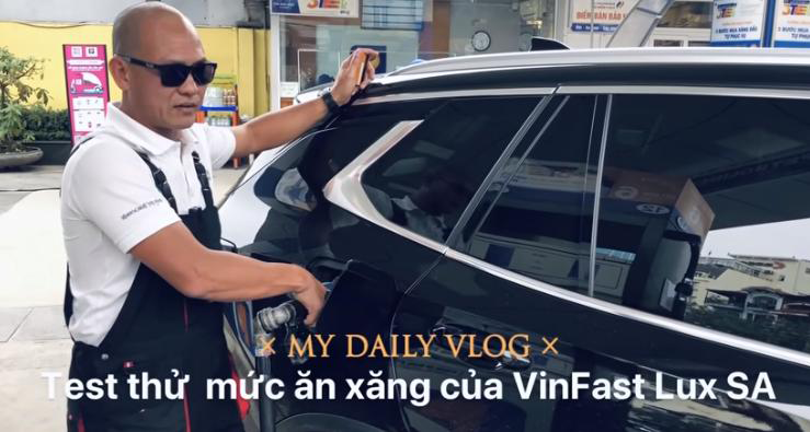 Số liệu thật về mức &quot;ăn&quot; xăng của VinFast Lux SA 2.0 - Ảnh 5.