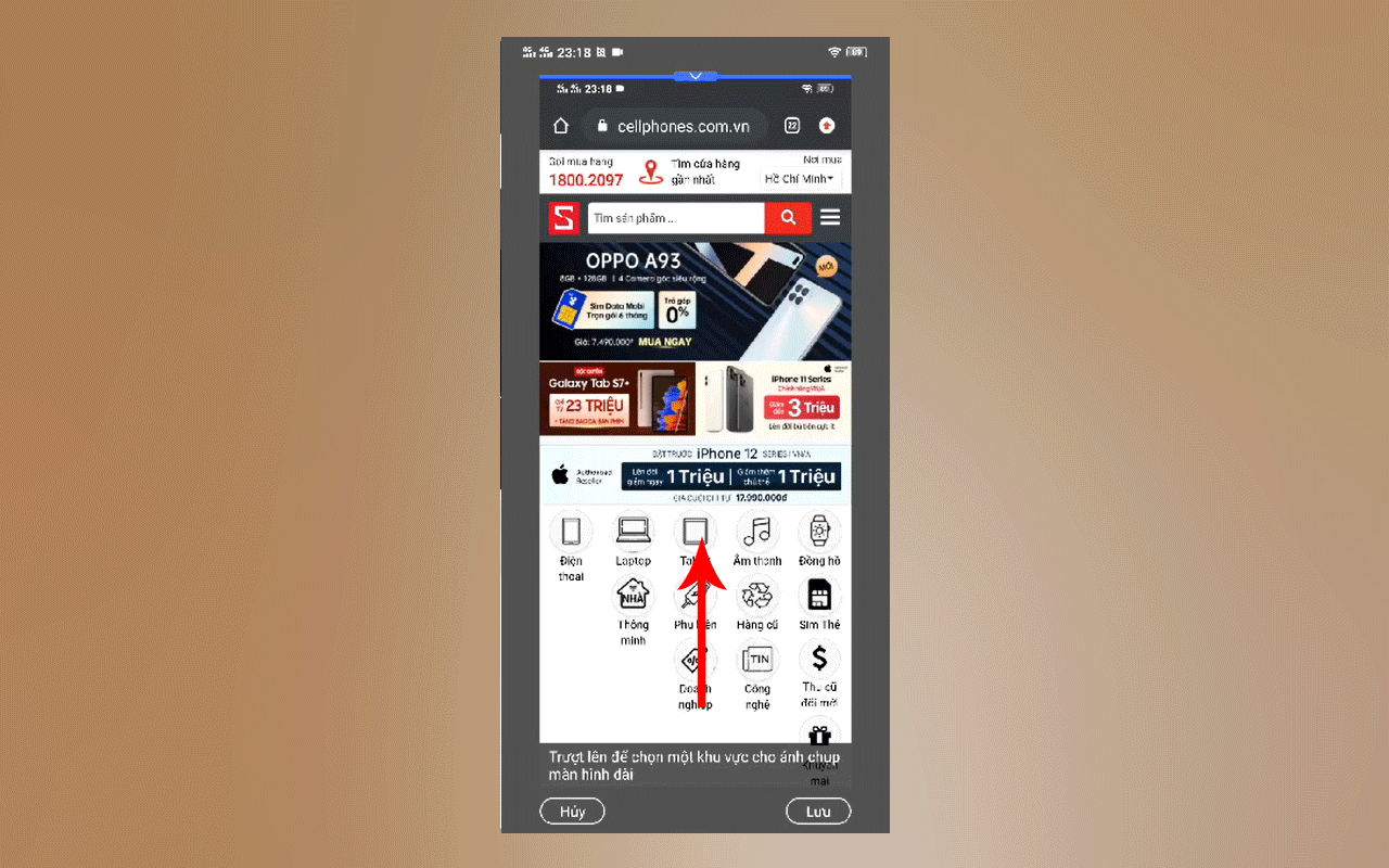 Cực dễ cách chụp màn hình cuộn trang trên điện thoại Android - Ảnh 3.