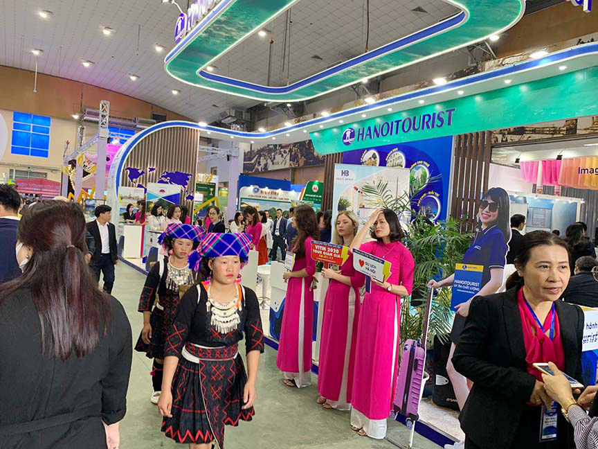 Hội chợ du lịch Quốc tế Việt Nam 2020: Vắng khách mua dù combo giảm tới 30%   - Ảnh 6.
