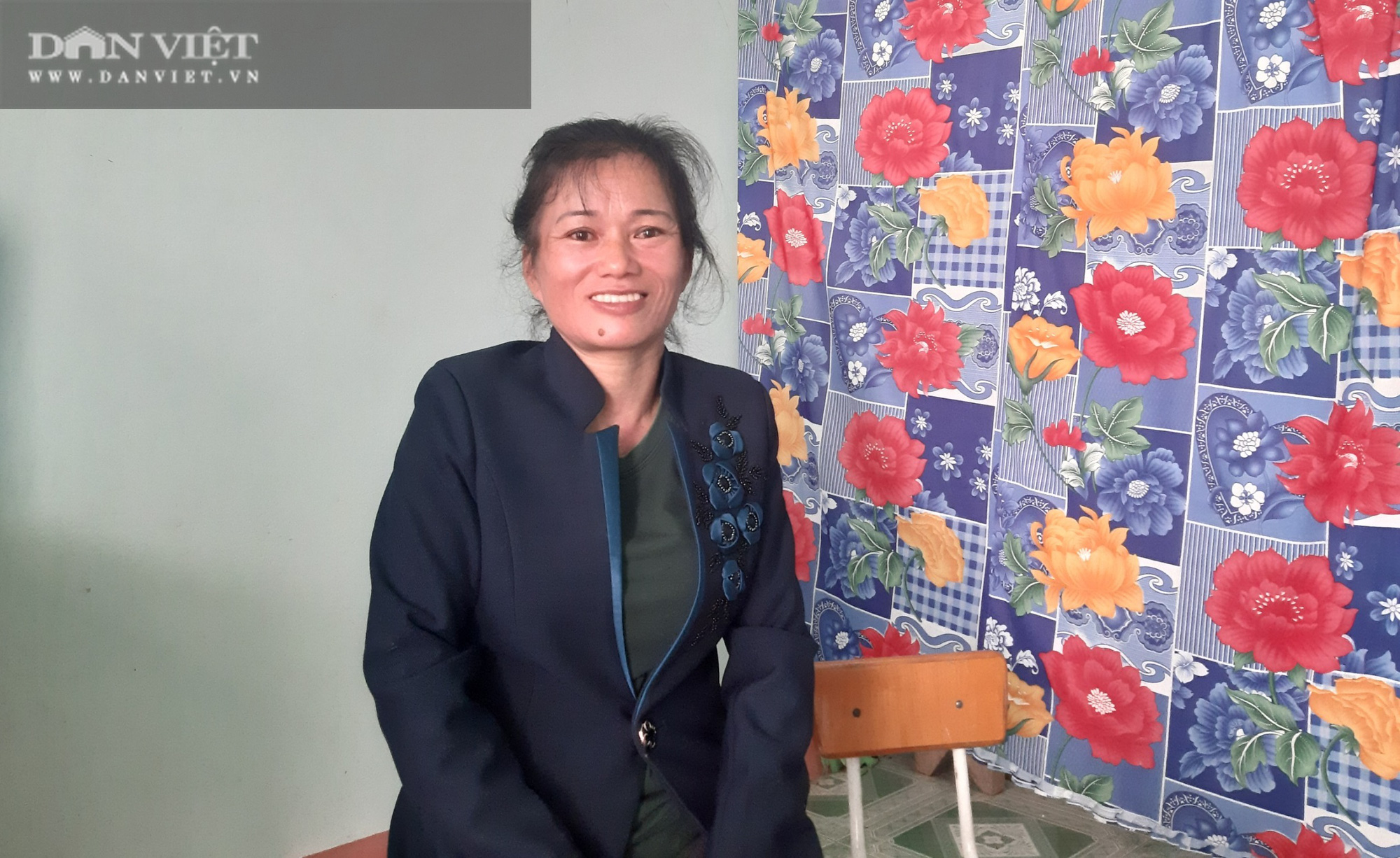 Cô Lý Thị Mến đã gắn bó 20 năm với điểm trường, hiện cô đang sinh sống ở điểm trường Pác Ruộc