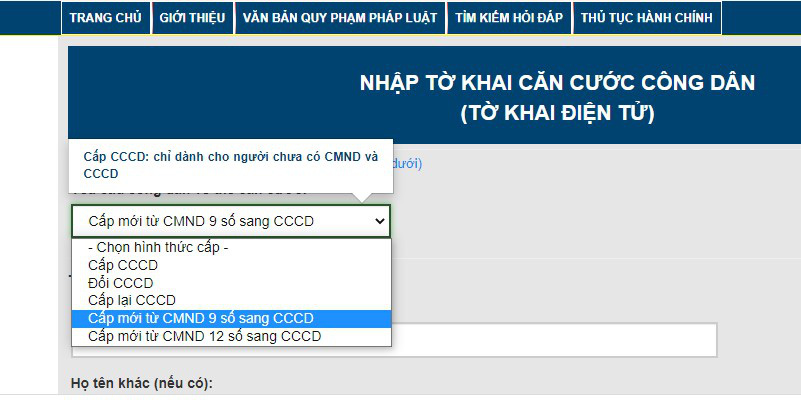 Các bước làm thẻ Căn cước công dân online tại nhà - Ảnh 2.