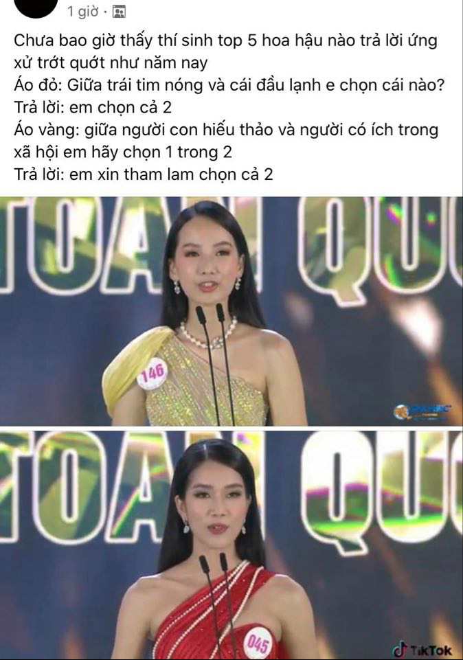 Hoa hậu Việt Nam 2020: Thí sinh trả lời ứng xử cụt lủn, thiếu chiều sâu khiến khán giả bức xúc tranh cãi - Ảnh 3.