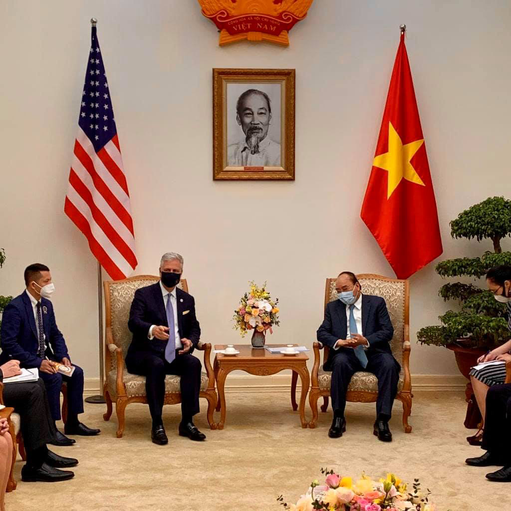 Chùm ảnh Cố vấn An ninh Quốc gia Mỹ gặp lãnh đạo Việt Nam thảo luận sức mạnh quan hệ đối tác toàn diện  - Ảnh 1.