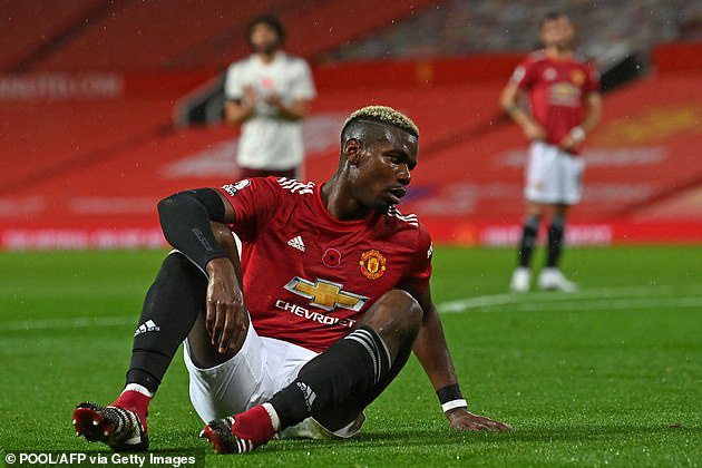 Pogba vắng mặt trận thứ 3 liên tiếp ở M.U.