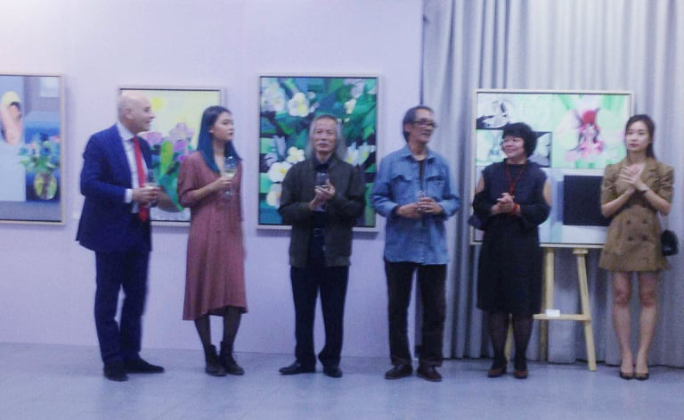 &quot;Vườn địa đàng&quot; của nữ họa sĩ Trịnh Cẩm Nhi -  nơi giao hòa nghệ thuật Việt Nam và Italia - Ảnh 3.