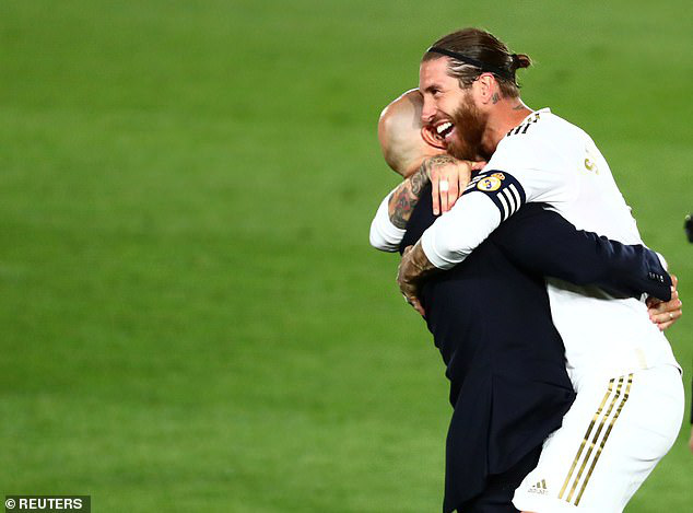 Trong quá khứ, Zidane từng là đồng đội của Ramos