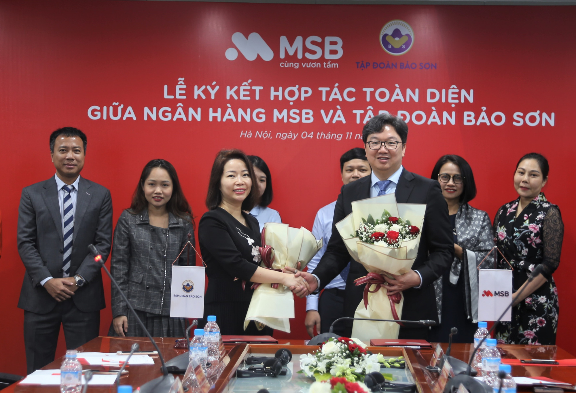 MSB và Tập đoàn Bảo Sơn bắt tay để cùng vươn tầm - Ảnh 1.