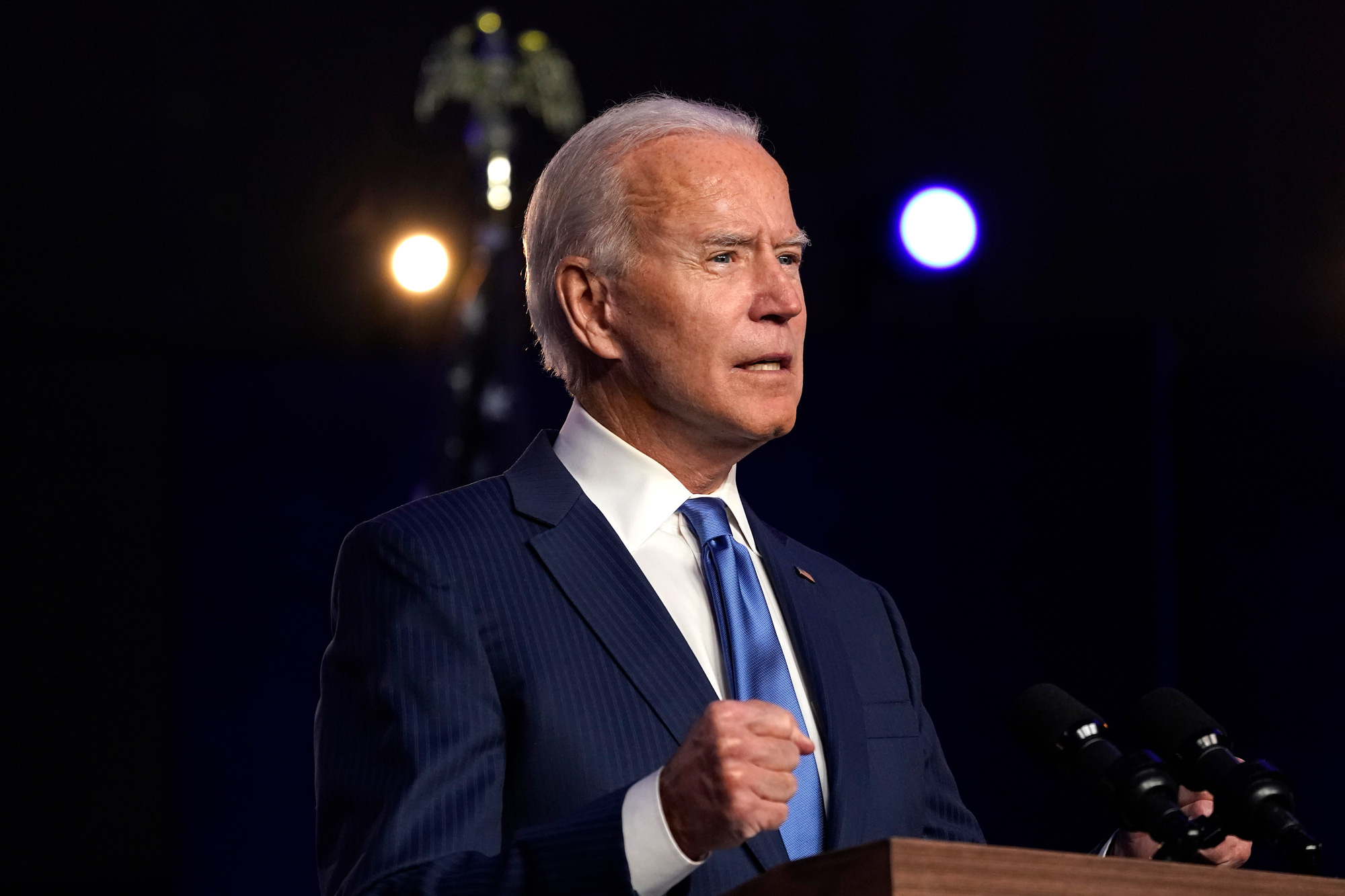 Bài phát biểu đầu tiên vô cùng ấn tượng của Tổng thống Mỹ Joe Biden sau khi đắc cử - Ảnh 1.