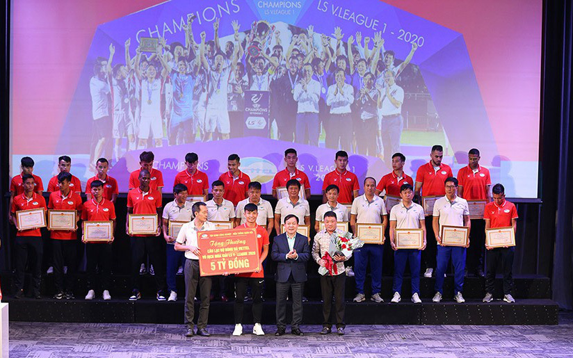 Vo Ä'á»‹ch V League 2020 Viettel Fc Nháº­n ThÆ°á»Ÿng Khá»§ng Cá»¡ Nao