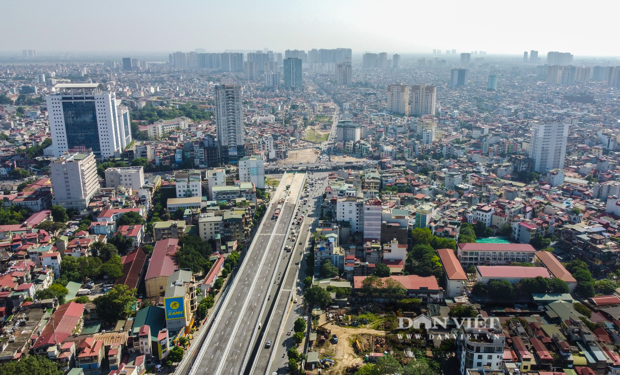 Chính thức thông xe đường vành đai 2 trên cao đoạn Ngã Tư Sở - Ngã Tư Vọng - Ảnh 5.