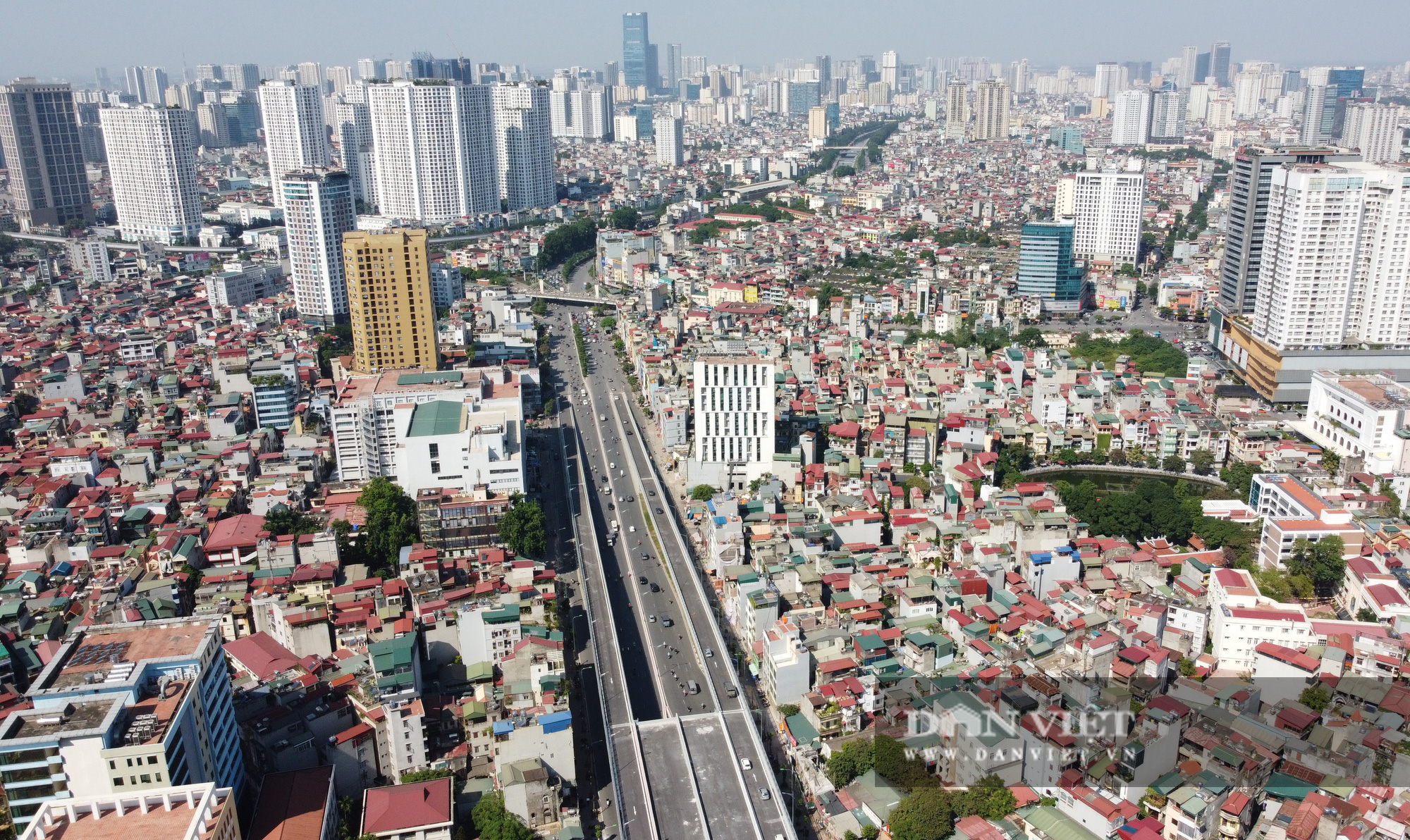 Chính thức thông xe đường vành đai 2 trên cao đoạn Ngã Tư Sở - Ngã Tư Vọng - Ảnh 15.