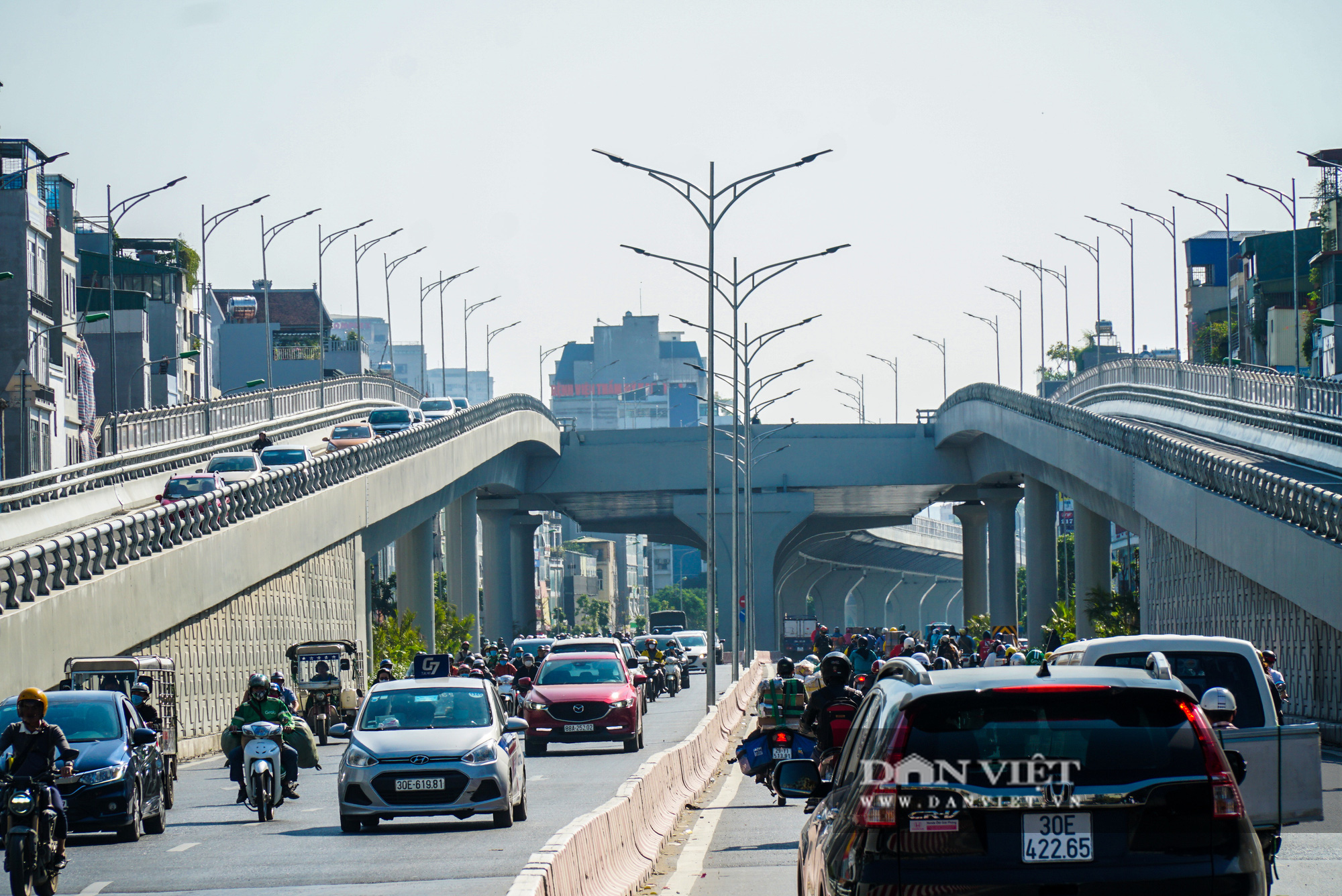 Chính thức thông xe đường vành đai 2 trên cao đoạn Ngã Tư Sở - Ngã Tư Vọng - Ảnh 8.