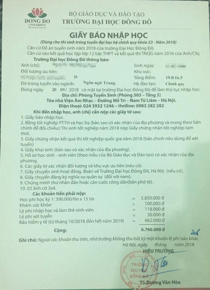 Sinh viên lớp tiếng Trung tại Đại học Đông Đô “hoang mang” vì bị dừng học hơn 1 năm - Ảnh 3.