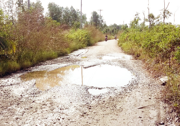 Bạc Liêu: Dân bức xúc đường 13,5 tỷ đồng 3 năm chưa nghiệm thu, đầy &quot;ổ gà&quot;, bụi cát - Ảnh 1.