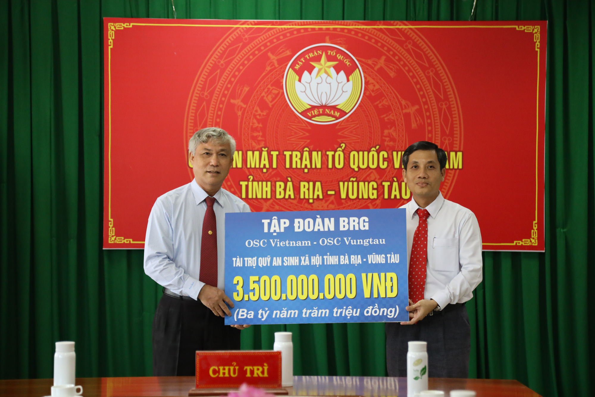 OSC Việt Nam tài trợ 3,5 tỷ đồng cho Quỹ An sinh xã hội tỉnh Bà Rịa – Vũng Tàu  - Ảnh 1.